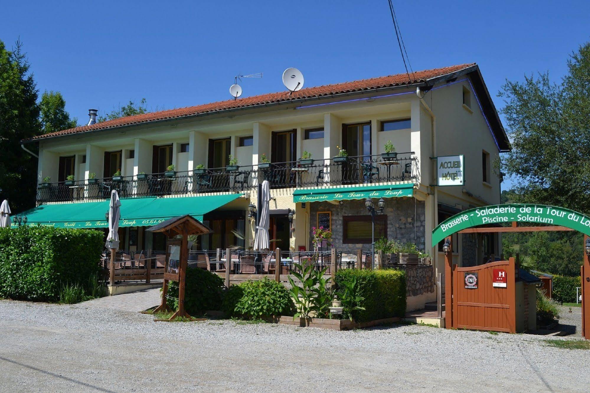 Hotel La Tour Du Loup La Bastide-de-Sérou Exteriér fotografie